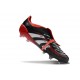 Adidas Predator 25 FT Elite FG Nero Bianco Rosso Vivido