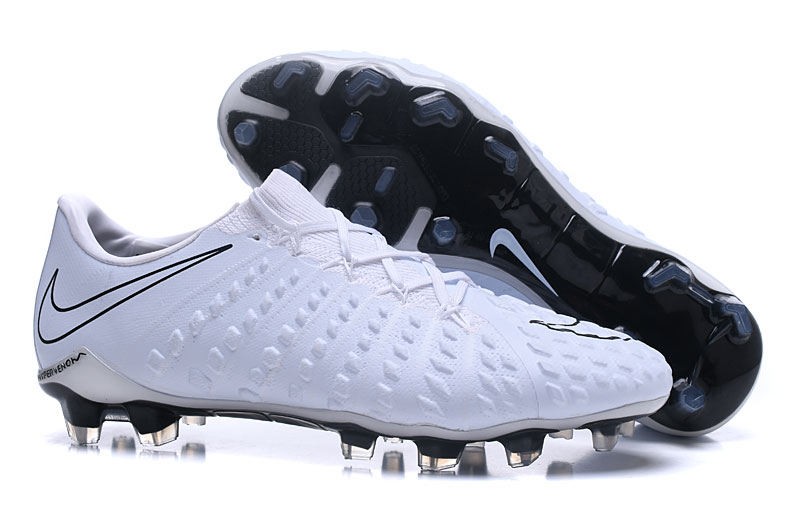 Nuove Scarpe Nike Hypervenom Phantom III FG Bianco Nero