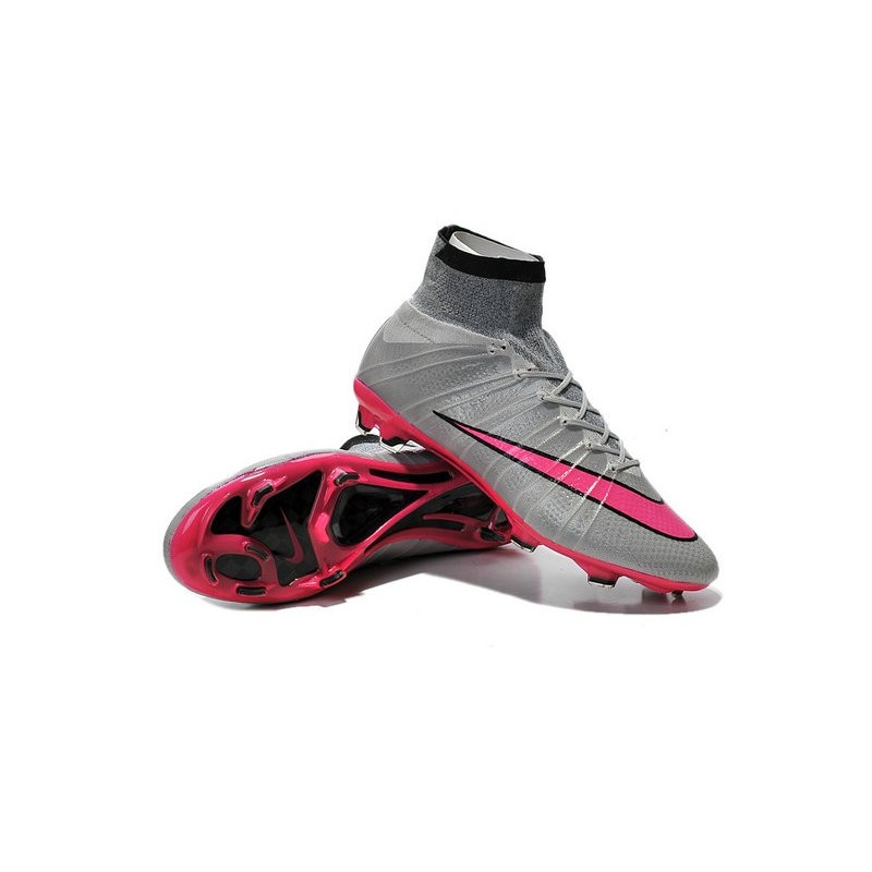 nike mercurial grigie e rosa